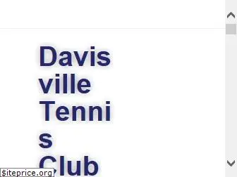 davisvilletennisclub.com