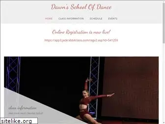 dawnsschoolofdance.com