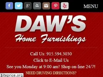 dawshomefurnishings.com