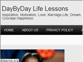daybydaylifelessons.com