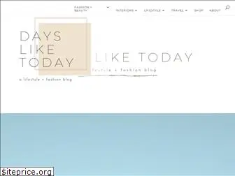 daysliketoday.com