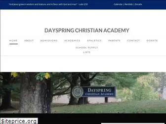 dayspringchristianacademy.org