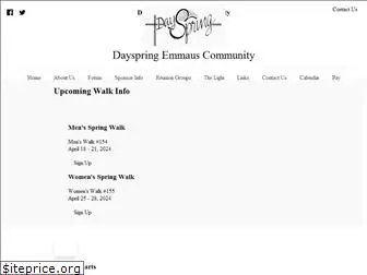 dayspringemmaus.org