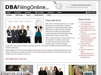 dbafilingonline.com