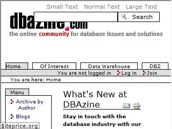 dbazine.com