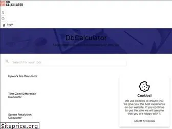 dbcalculator.com