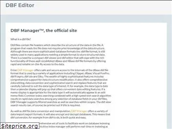 dbfeditor.com