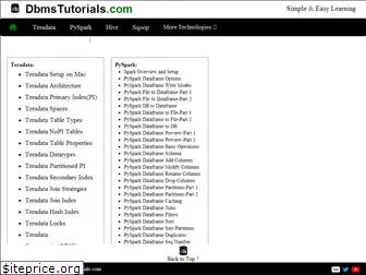 dbmstutorials.com