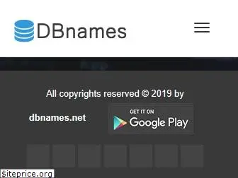 dbnames.net