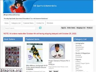 dbsportsmemorabilia.com