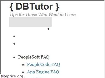 dbtutor.com