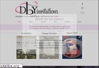 dbyinvitations.com