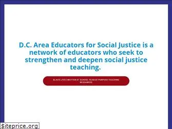 dcareaeducators4socialjustice.org