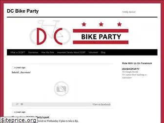 dcbikeparty.com