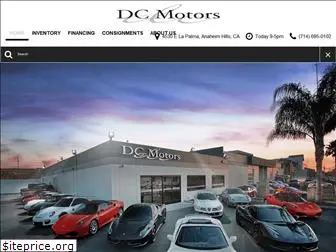 dcmotorcars.com