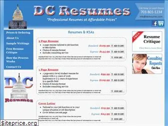 dcresumes.com