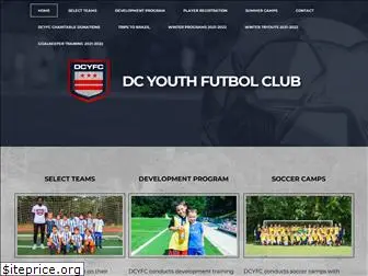 dcyouthfutbolclub.org