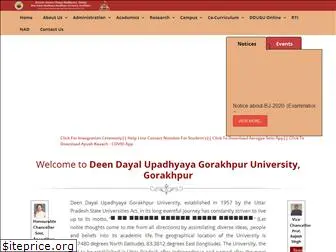 ddugorakhpuruniversity.in