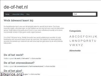de-of-het.nl