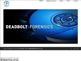deadboltforensics.com