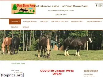 deadbrokehorsefarm.com