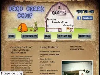 deadcreekcamp.com