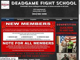 deadgamefightschool.com