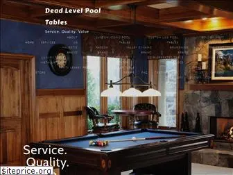 deadlevelpooltables.com