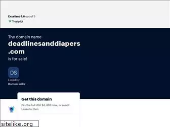 deadlinesanddiapers.com