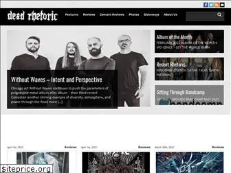 deadrhetoric.com