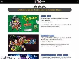 Anime Toon India  Download Anime Hindi Dubbed and Subbed Videos Website