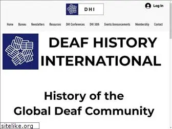 deafhistoryinternational.com