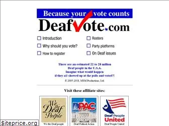 deafvote.com