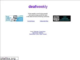 deafweekly.com