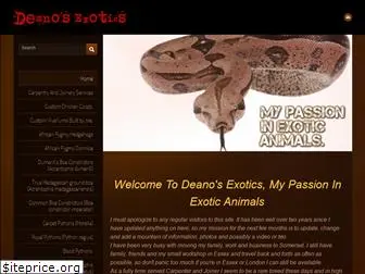 deanos-exotics.com