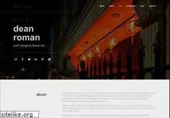 deanroman.com - dean roman, artist, designer, educator, technologist in brooklyn, new york