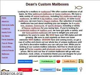 deanscustommailboxes.com
