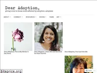 dearadoption.com