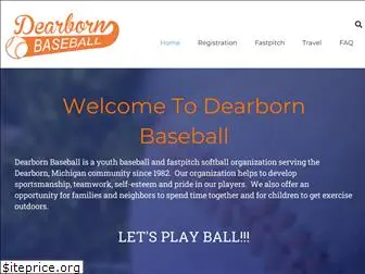 dearbornbaseball.org