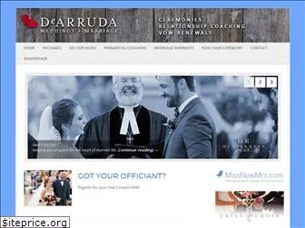 dearrudaweddings.com