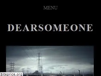 dearsomeone.net