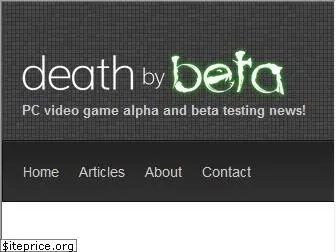 deathbybeta.com