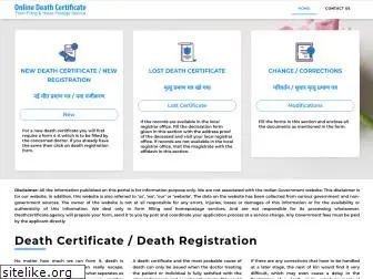 deathcertificate.agency