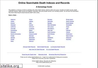 deathindexes.com