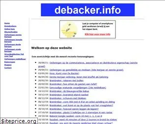 debacker.info