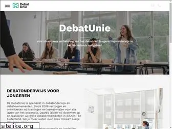 debatunie.nl