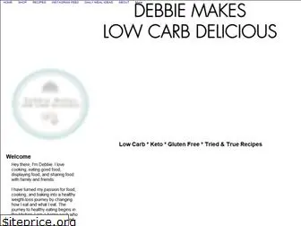 debbiemakeslowcarbdelicious.com