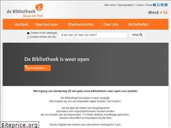 debibliotheekmaasenpeel.nl