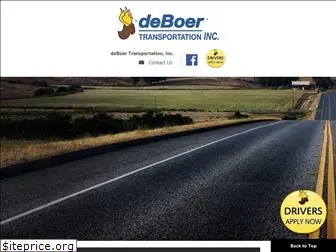 deboertrans.com