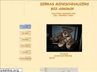 debrasminischnauzers.com